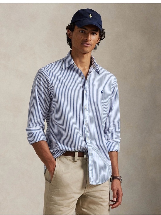 Polo Ralph Lauren Other - Polo by Ralph Lauren Blue and White Striped Cotton Button-Down Shirt